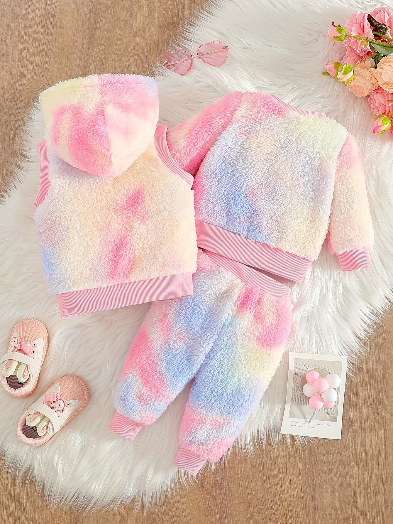 Girls' Polychrome Sleeveless Pants - product view 4