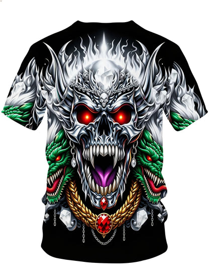 Men's Multicolor Printed Graphic T-Shirt - product view 26