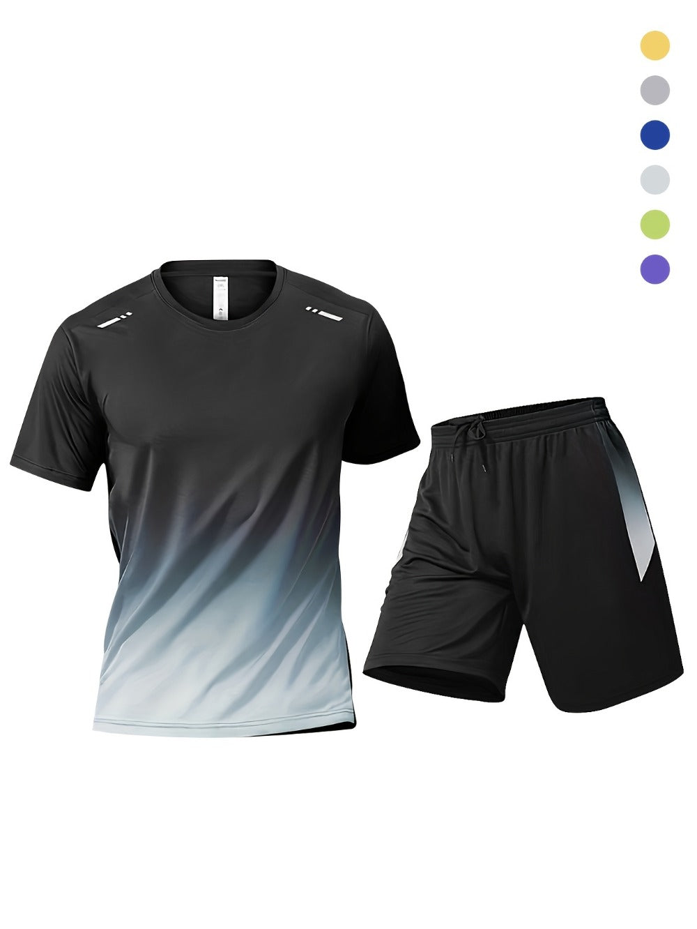 Men's Pajama Shorts Set - Pocket 6