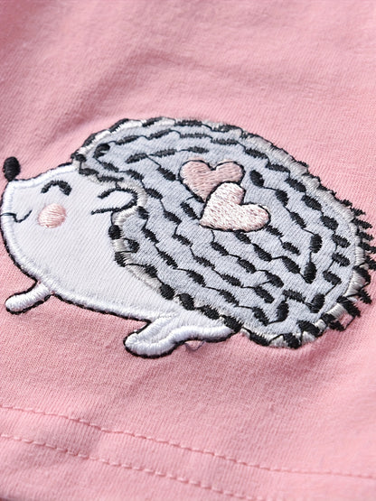 Kukitty Baby Girl Clothes Toddler Infant 2pcs Long Sleeve Cartoon Pattern Tops Pants Outfits Set, for Outdoor