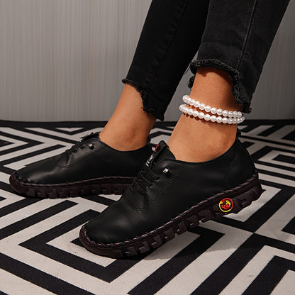 [Casual Walking Sneakers] 2026 New Outdoor Women' S Casual Shoes, Low Cut Lace Up Walking Shoes, Anti Slip And Wear-Resistant Outsole, Wear-Resistant And Suitable For Daily Travel, Hiking And Leisure Sports, Women Shoes, Sneakers