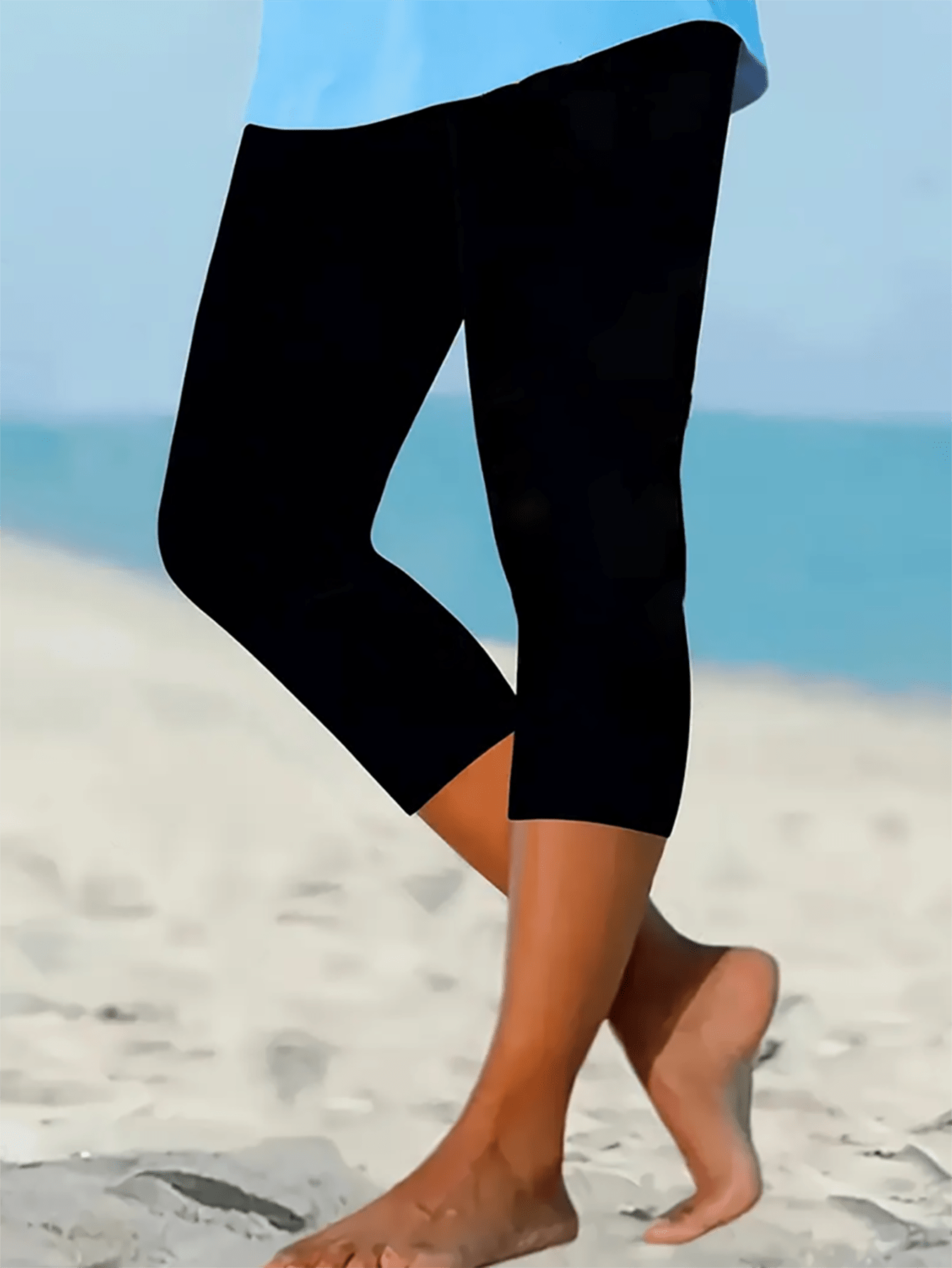 Women'S High-Waisted Patterned Leggings- Features a Stretchable American Flag Design, Casual, Elastic, Slim-Fit, Geometric Pattern, Machine Washable, Leggings, Apparel