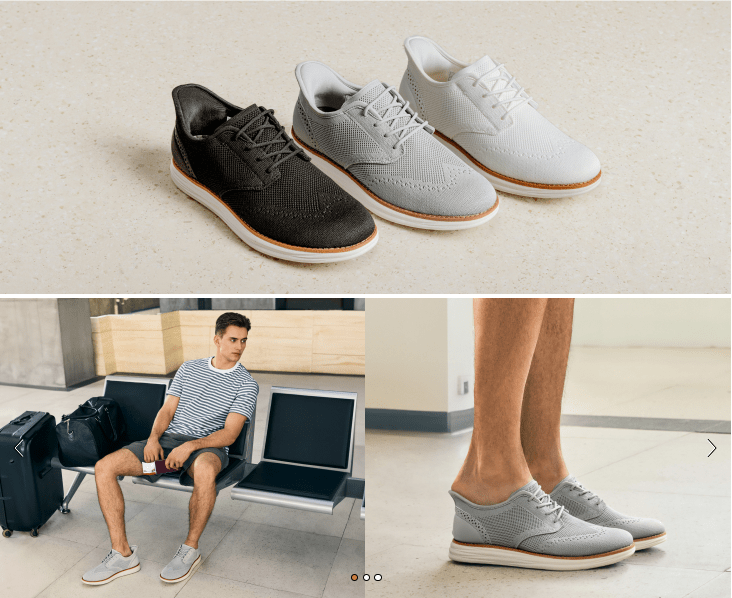 Bruno Marc Men's KnitFlex Craft Mesh Oxfords Sneakers Casual Dress Lace-Up Lightweight Walking Shoes