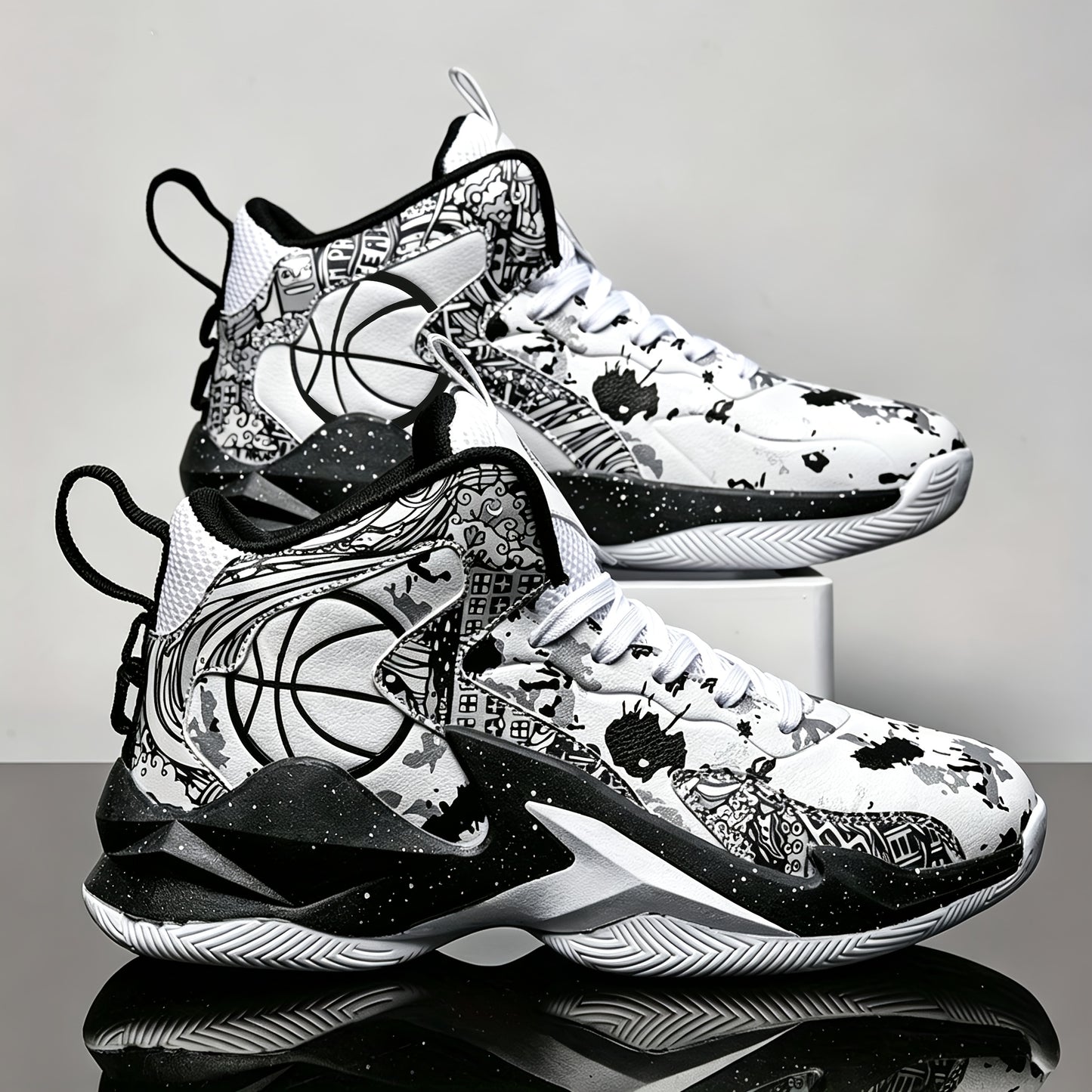 YTAT Men'S Basketball Shoes, Running Sports Shoes, Fashionable Basketball Shoes, Walking Shoes