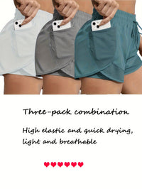 3pcs white+gray+green