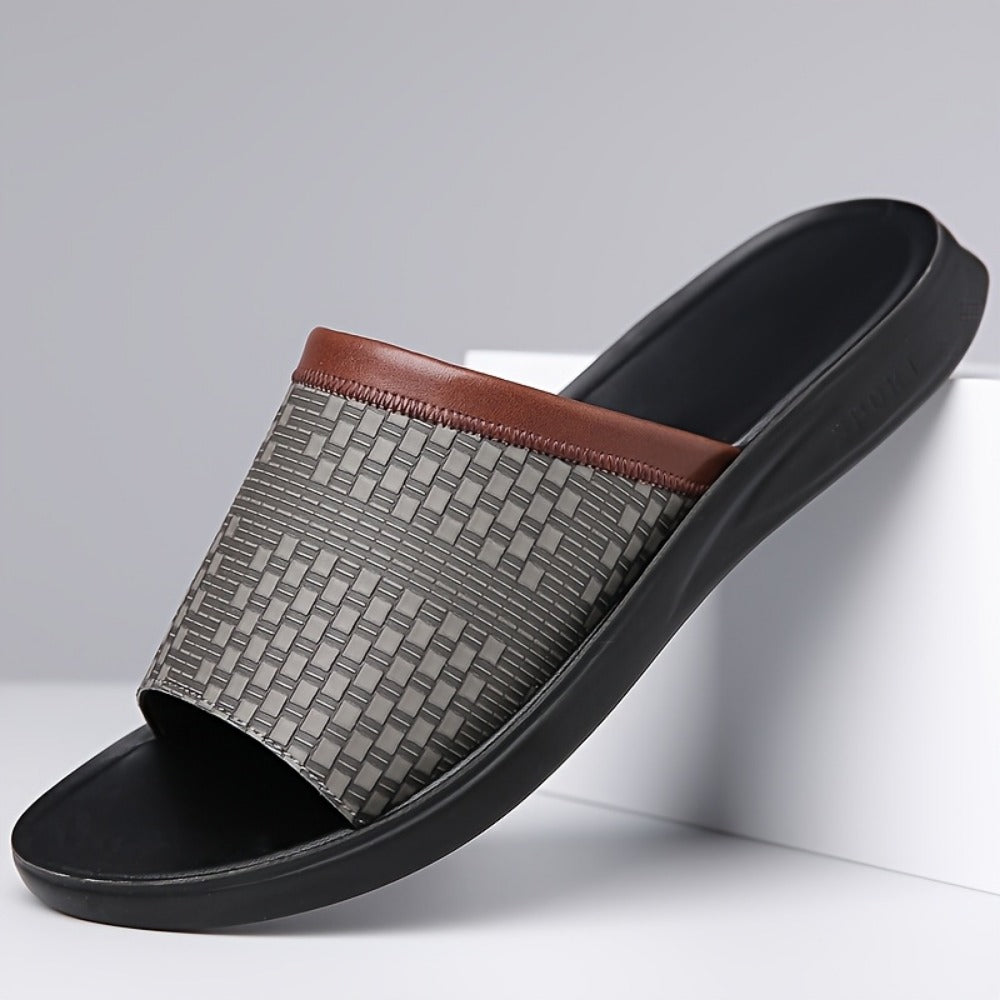 Men's Slippers - Breathable Mesh Non-Slip Sole for Outdoor & Travel 850725