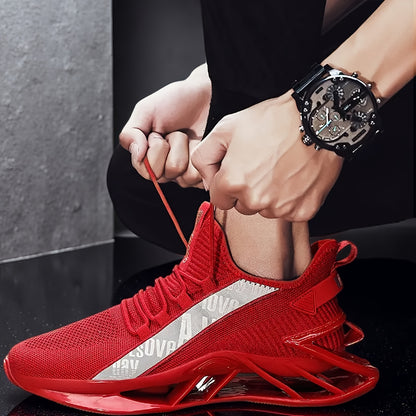 [Breathable Running Shoes] Offer: Men's Running Shoes, Breathable Mesh Running Shoes for Men - Lightweight Non-Slip Athletic Sneakers with Flexible Sole, Jogging Gym Walking PLUS SIZE
