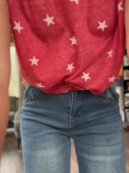 Women's Denim Jeans, Light Blue Loose Fit Wide-Leg Non-Stretch, Casual Comfort Machine Washable, All-Season Versatile Style