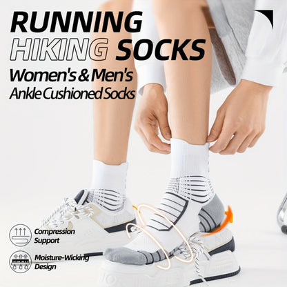 Men's Athletic Ankle Socks - 5-Pair Pack