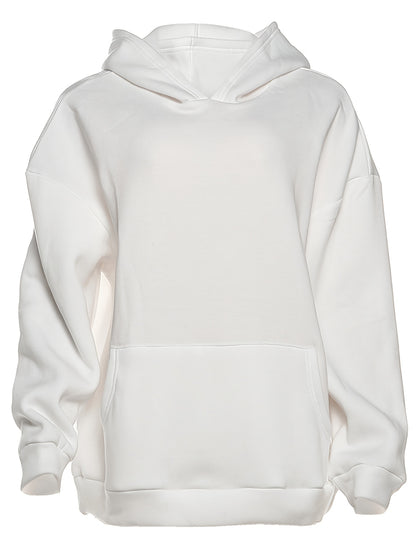 Women'S Mesh Cutout Backless Hoodie Sweatshirt Fall Winter Fashion Casual Style Commute Daily Versatile Top