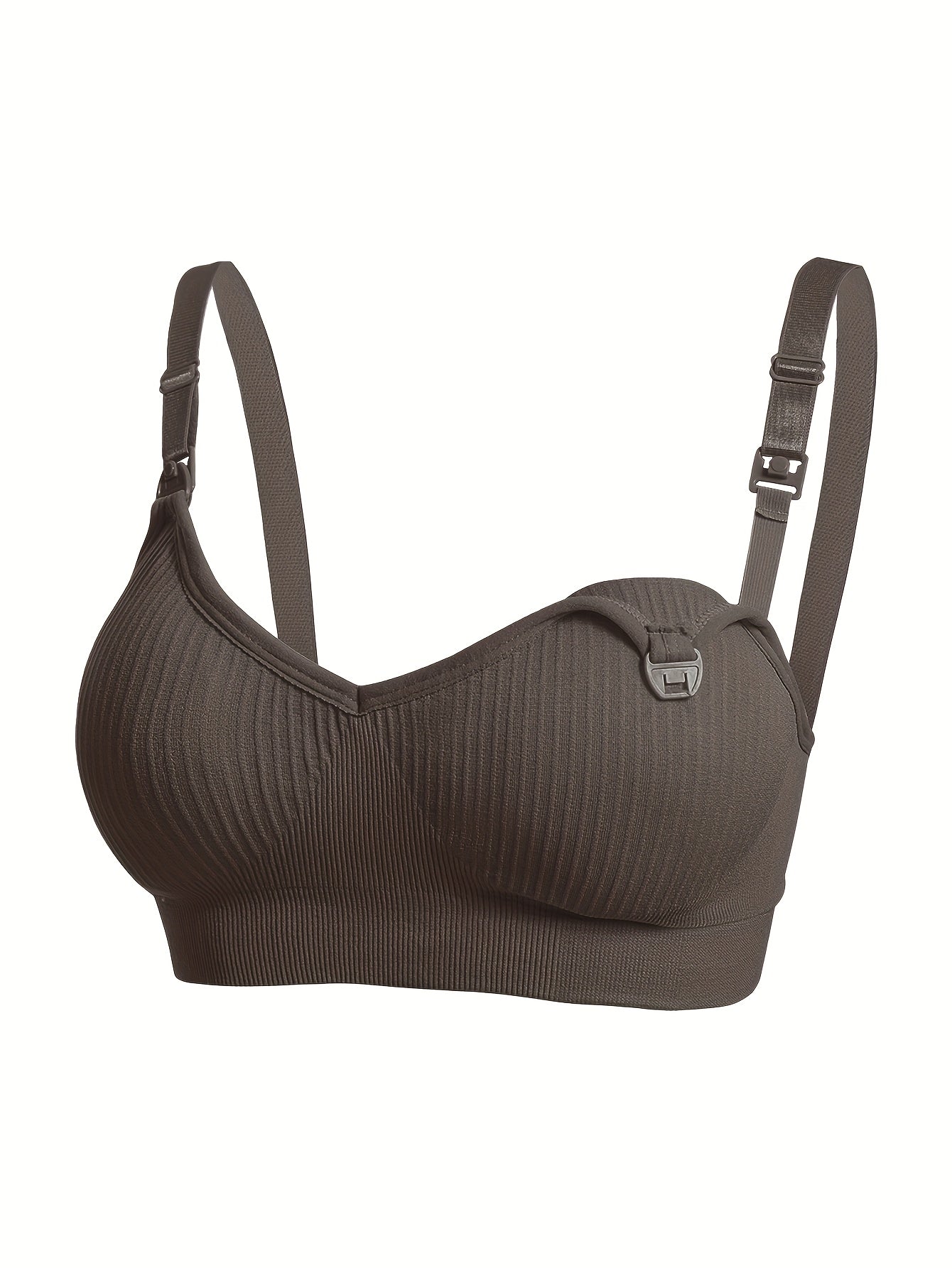 3 pcs of Pregnant Women Breastfeeding Underwear Breastfeeding Bra Open-Button Multi-Color Bra for Postpartum Comfort During Pregnancy