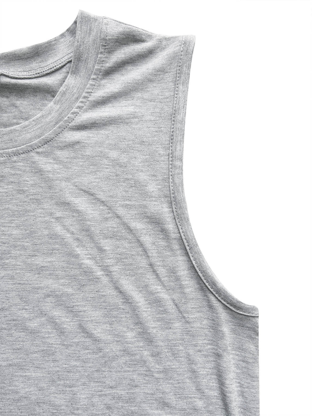 "OH HONEY I AM That Mom" Sleeveless Tank Top - Grey Casual Summer Shirt with White Cursive Lettering, Mom Slogan Print, Round Neck H-Line Fit T-Shirt for Moms, Funny Mother's Day Gift