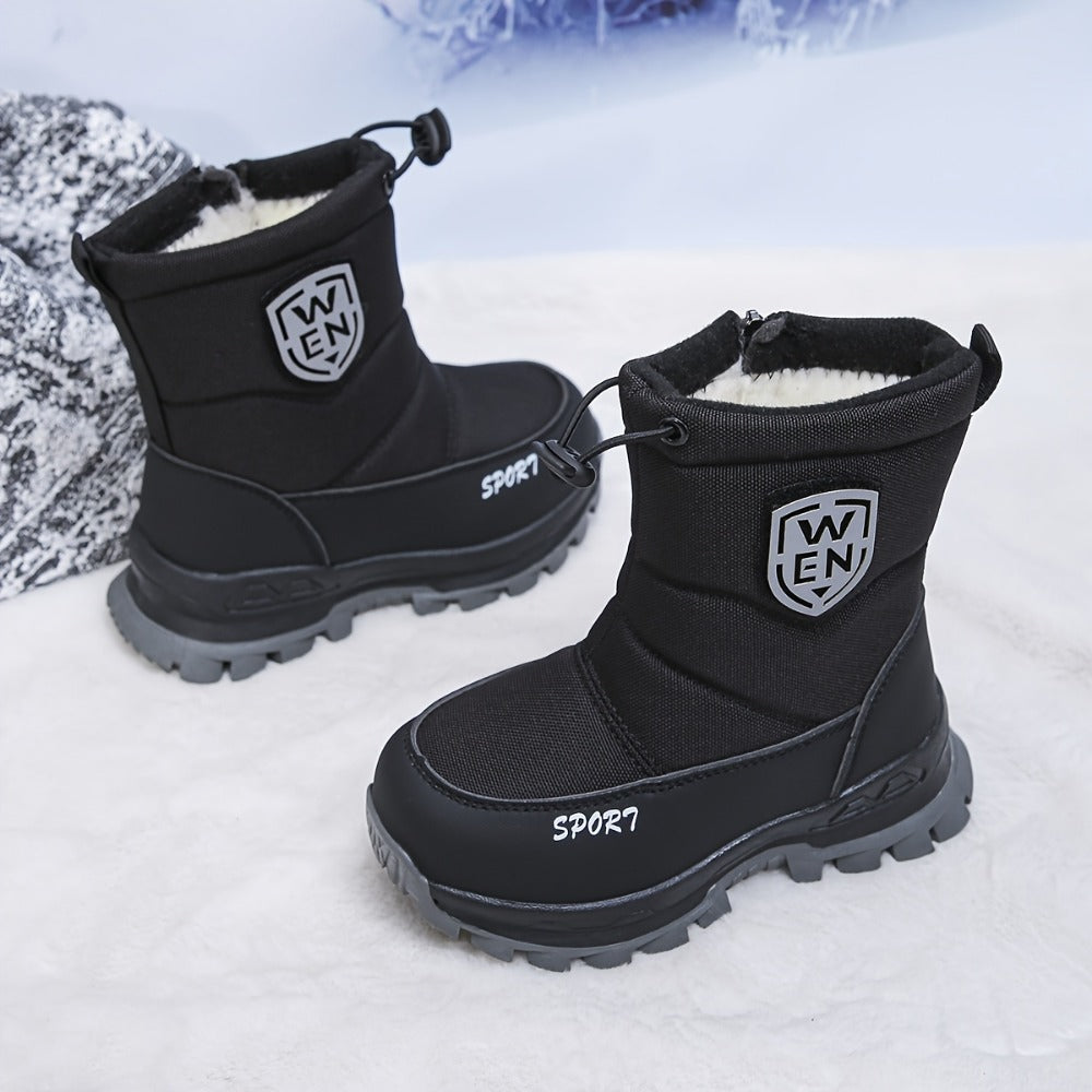 Kids' Snow Boots - Non-Slip Sole & Plush Lined 110757