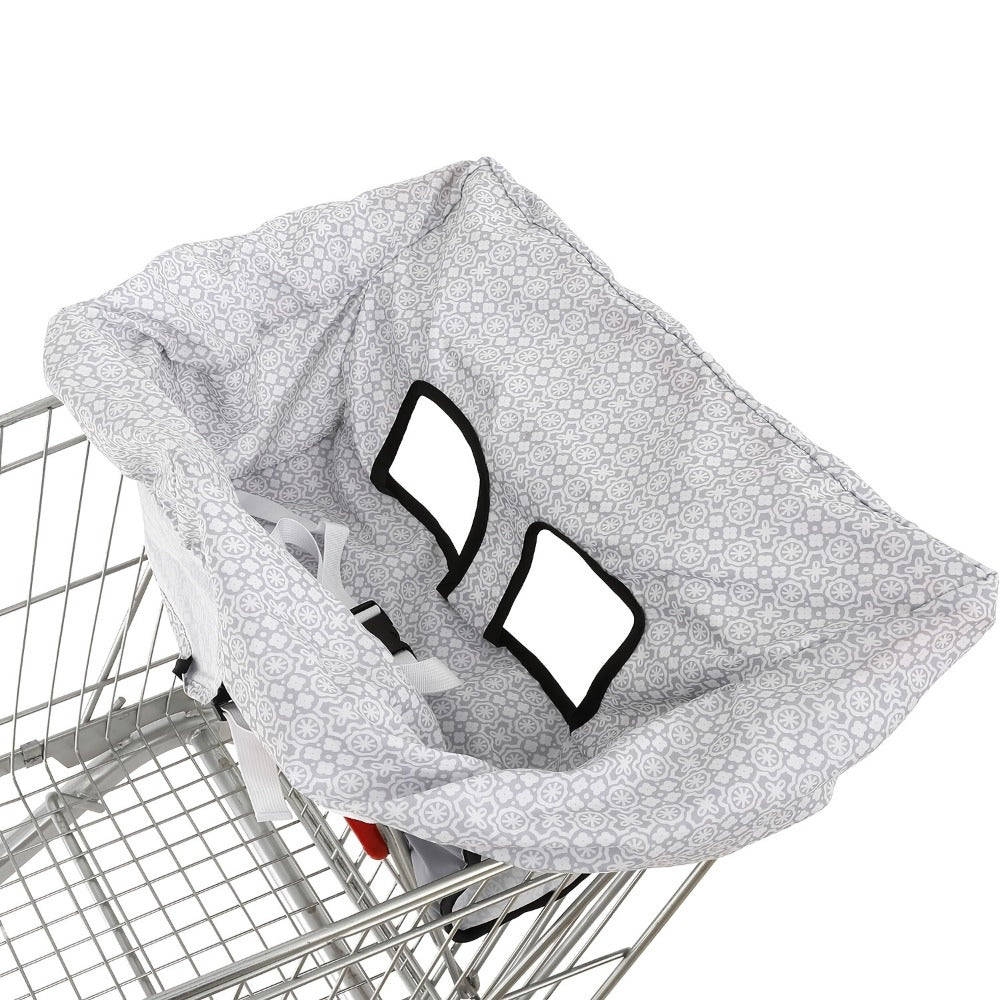 Baby Shopping Cart Seat Cover - Floral