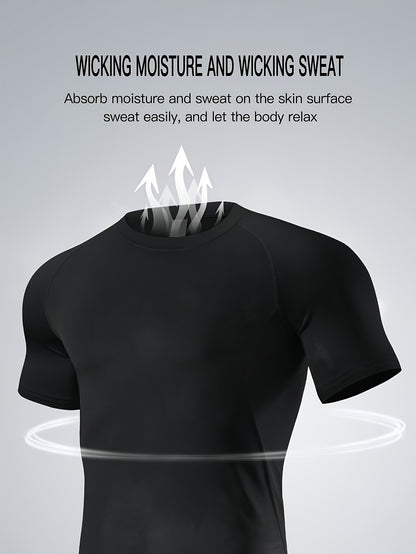 Men's Personalized Photo T-Shirt - Custom Upload Your Own Picture/Text/Logo - Quick-Dry Breathable 150gsm Fabric - Upload via Phone/Computer - Ideal,, Corporate Uniforms - Retro & Modern Short Sleeve Round Neck