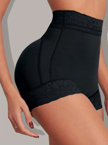 Shapewear Designed to Lift And Shape The Buttocks, Featuring Lace And Non-Slip Gel for a Flattering Silhouette.