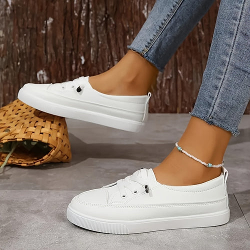 Women'S Comfortable Version I White Casual Shoe Sneaker Super Comfortable Design, Relaxed One Casual Shoe Style, Lowkey Top Casual Appearance, Suitable for All Occasions, Women Shoes, Sneakers