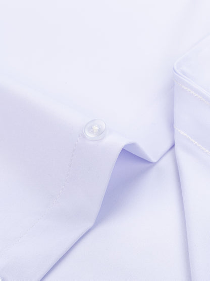 Men'S Long-Sleeve Button-Up Shirt Suitable for Semi-Formal Occasions in Spring And Summer Business Settings