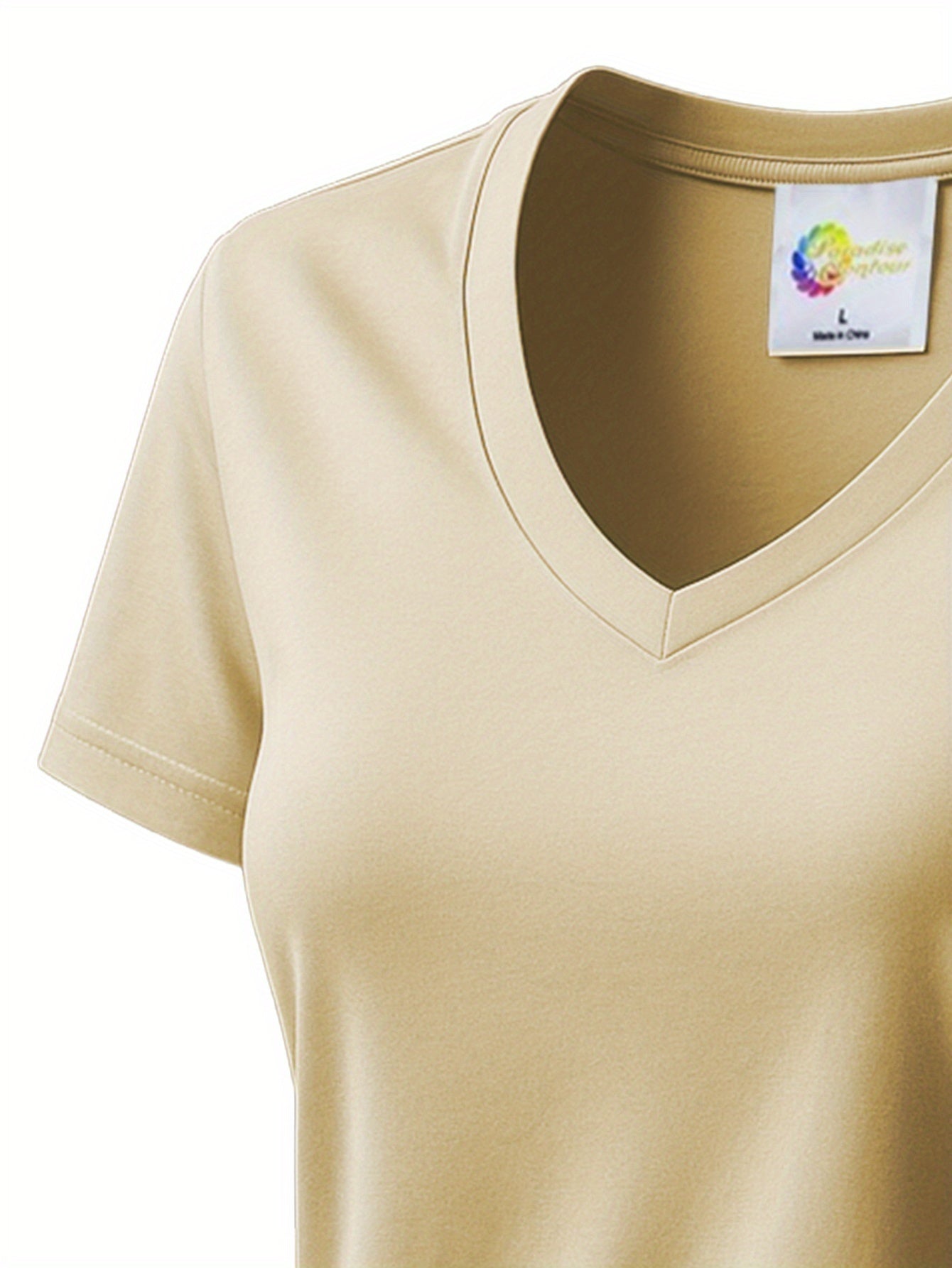 Women'S Soft V-Neck Sports T-Shirt, Cool And Breathable, - Quick-Dry Fabric, Designed for Outdoor Workouts, Comfortable And Versatile Fitness Wear Suitable for Everyday Exercise