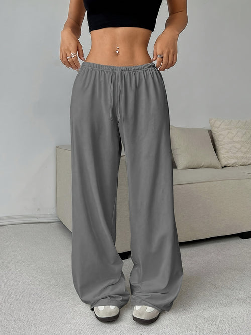 Simple, Soft And Comfortable Sweatpants, Loose Pants, New Must-haves