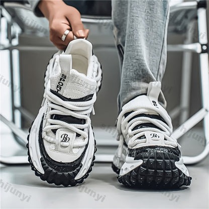 Men's Sneakers - Non-Slip Sole Platform Sole for Outdoor & Travel 515301