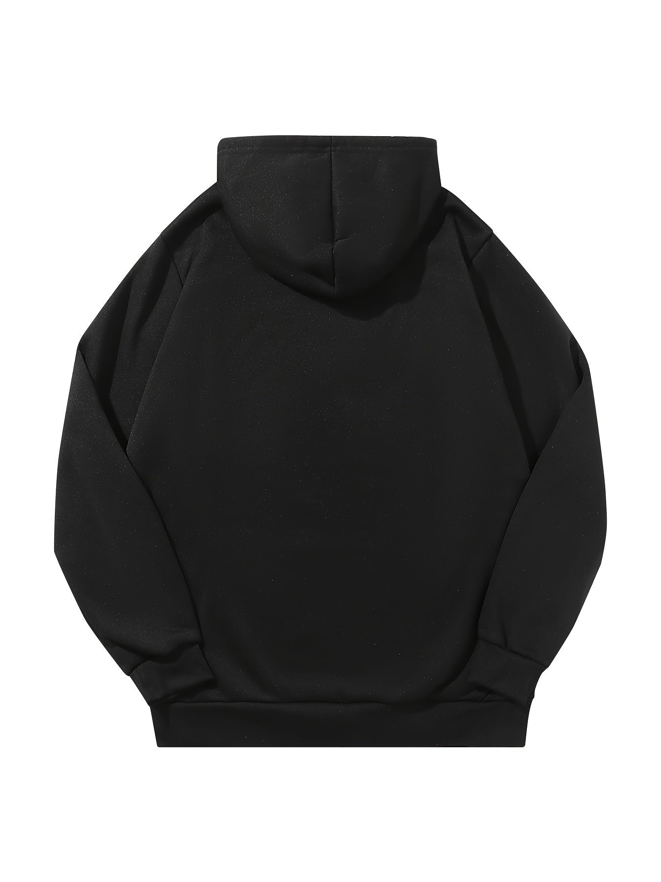 3pcs Men's Thick Hooded Sweatshirts in Solid Color - Casual & Sporty Pullover Hoodies, Long Sleeve, Loose Fit, Machine Washable for Fall & Winter