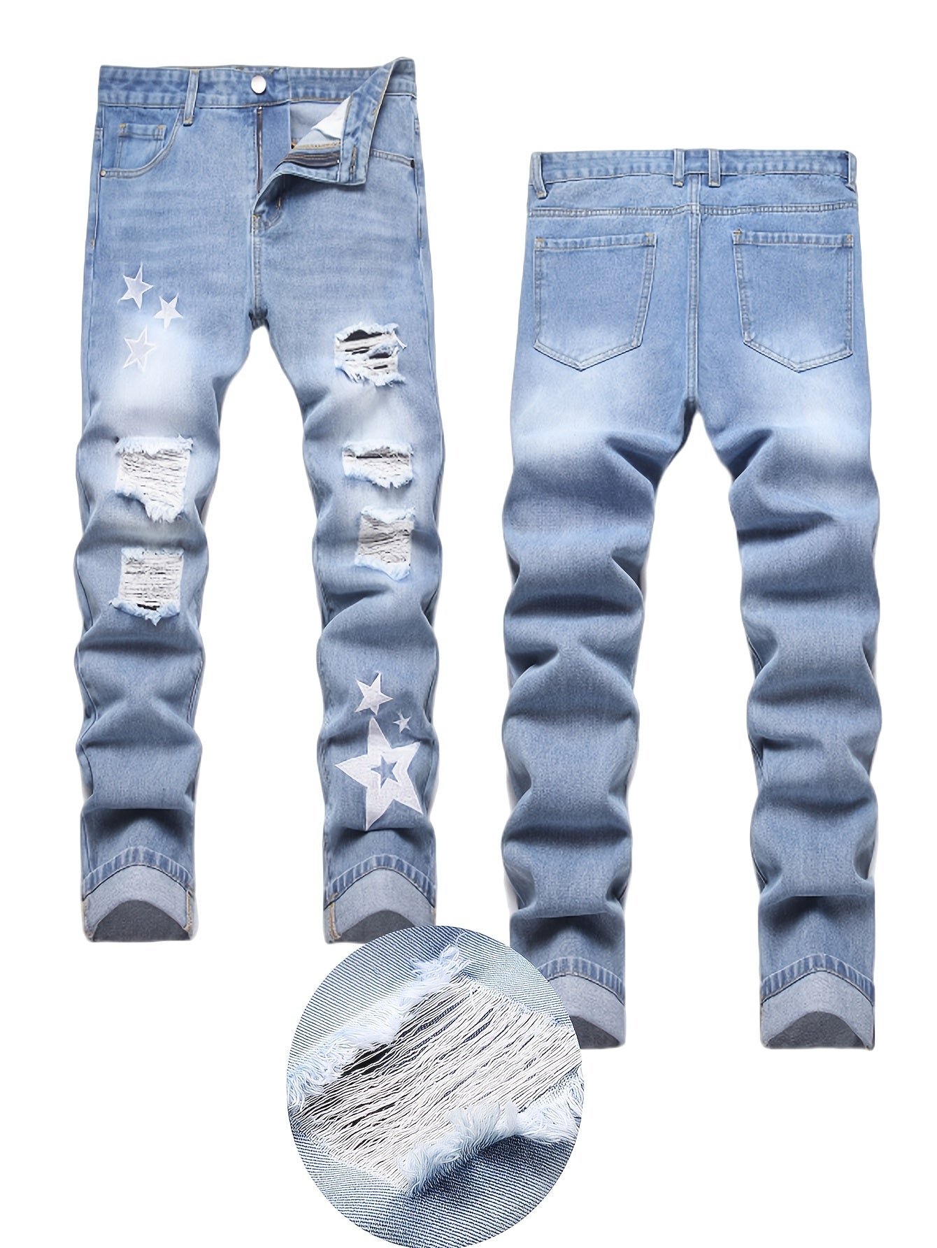 Grey Slim-Fit Jeans - product view 5
