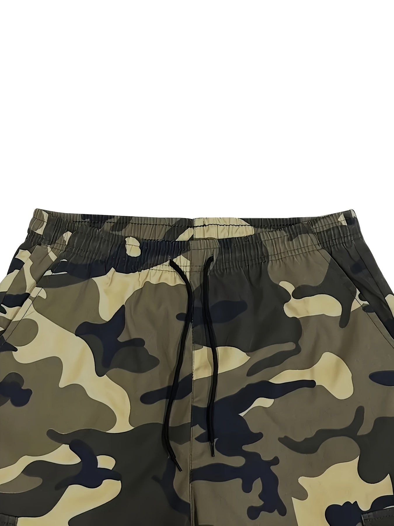 3pcs of Summer Camouflage Workwear Shorts, Fashionable Street Tactical Camouflage Casual Shorts, Loose Large Pocket Work Shorts, Can Be Used As Gifts