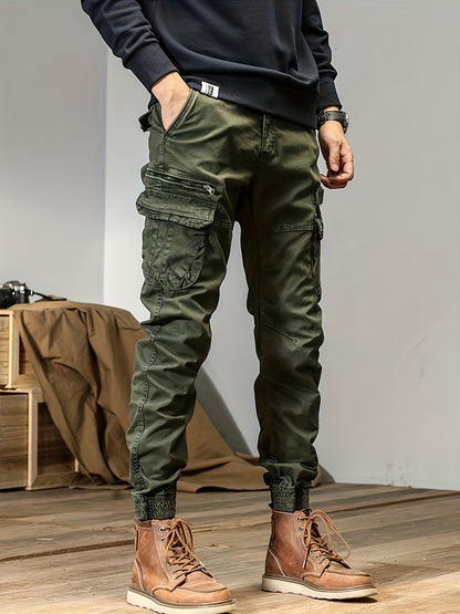 Men's Black Cargo Cargo Pants - product view 22