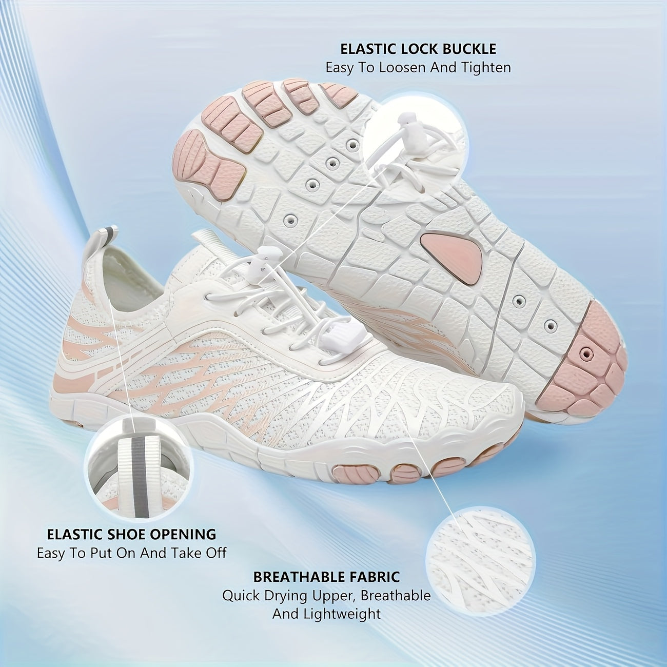 Hike Barefoot Shoes For Women Trail Running Healthy & Non-Slip Wide Toe Barefoot Footwear Sneakers