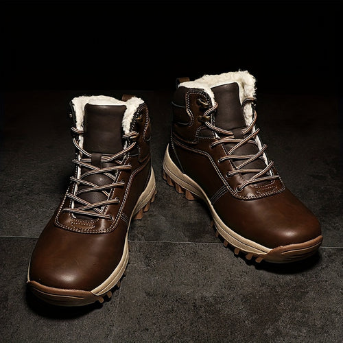 Snow Boots for Men And Women, Designed for Outdoor Hiking, Featuring Thick And Non-Slip Soles, Perfect for Winter Activities Outside