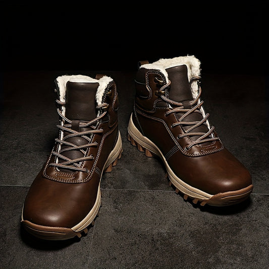 Snow Boots for Men And Women, Designed for Outdoor Hiking, Featuring Thick And Non-Slip Soles, Perfect for Winter Activities Outside