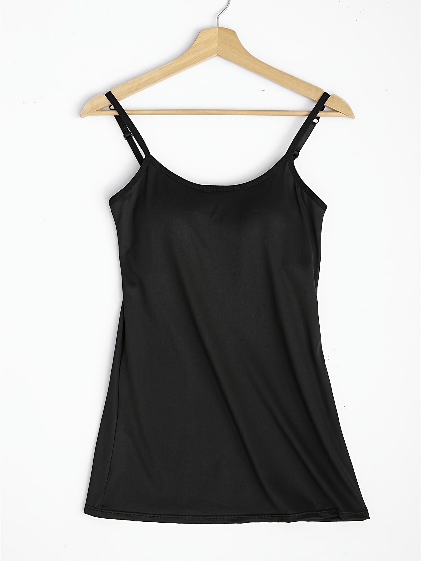 Seamless Women's Tank Top with Built-in Bra - Soft, Stretchy & Comfort Fit for All Seasons