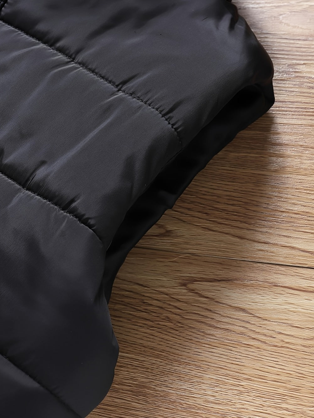 Men's Stand Collar Zip Vest - Zipper Pockets and Warm Layering