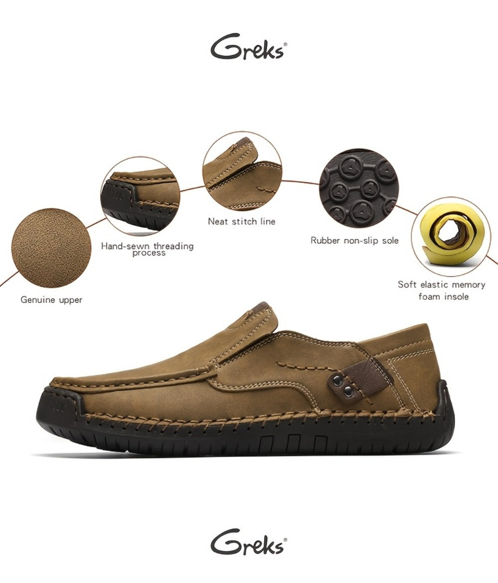 Men's Loafers & Slip-Ons - Breathable Comfort & Lightweight Design 387749