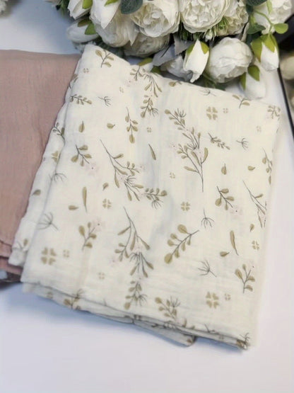 Swaddle Blanket - 2-pack Breathable Muslin Soft