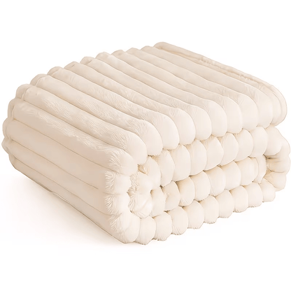 Luxury Plush Imitation Rabbit Fur Blanket - Ultra-Soft, Lightweight, Material Safety Kids Blanket, Multi-Color, Ideal for Bedcouch, Travel, Camping, Homegoods, Cozyvibes, Room, Best Gifts for Easter Sunday And Mother'S Day