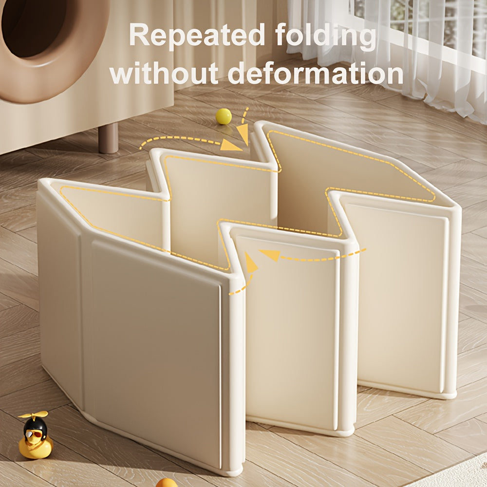 1pc Portable Collapsible Bathtub With Non-Slip Base - Durable, Easy To Store, Odor Free - Perfect For Small Spaces, Travel And Holiday Gifts - Bathroom Essentials