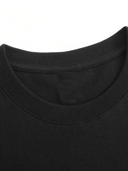 Men's Patriotic T-Shirt - Crew Neck Short Sleeve Travel Style