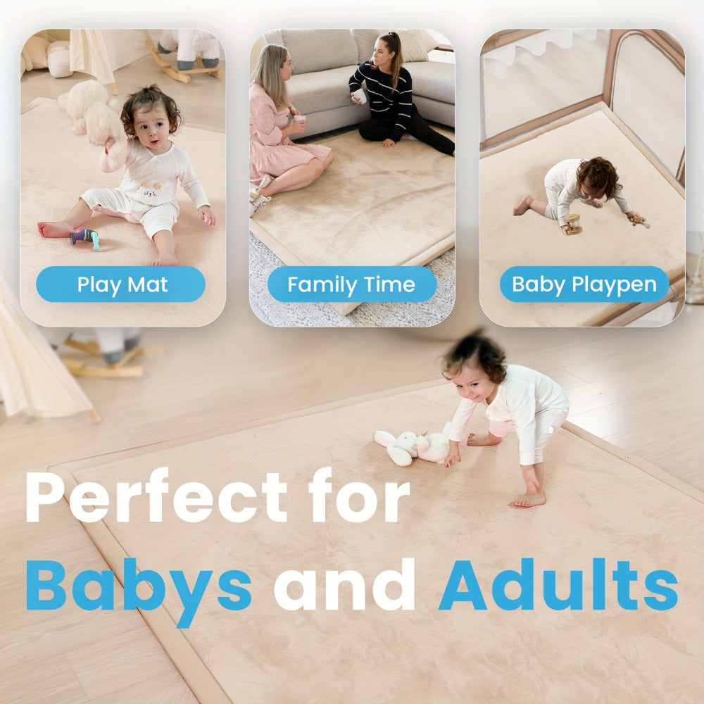 Baby Play Mat - Non-Slip Soft Extra Large