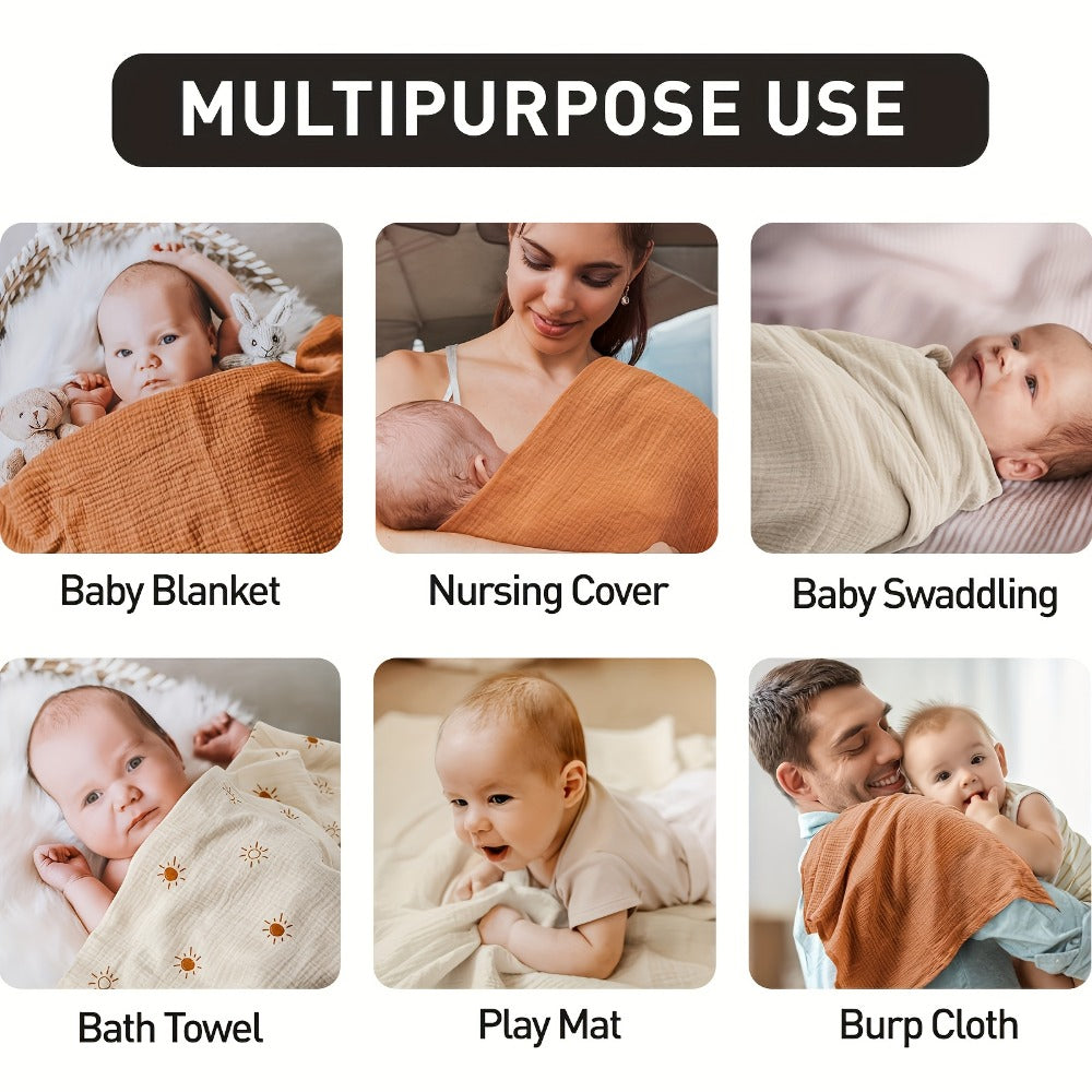 Baby Swaddle Blanket Set - Breathable Newborn Multipack Style 3621