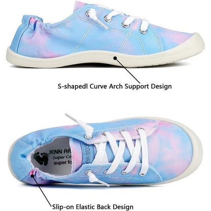 Women's Sneakers – Lace-Up Slip-On for Everyday Wear