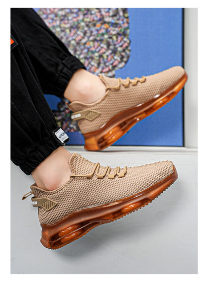 Unisex Walking Shoes - Cushioned Comfort for Outdoor & Travel 400037