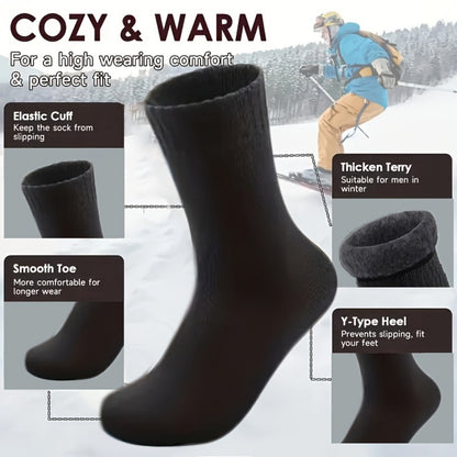 Men's Thermal Socks - 6-Pair Pack