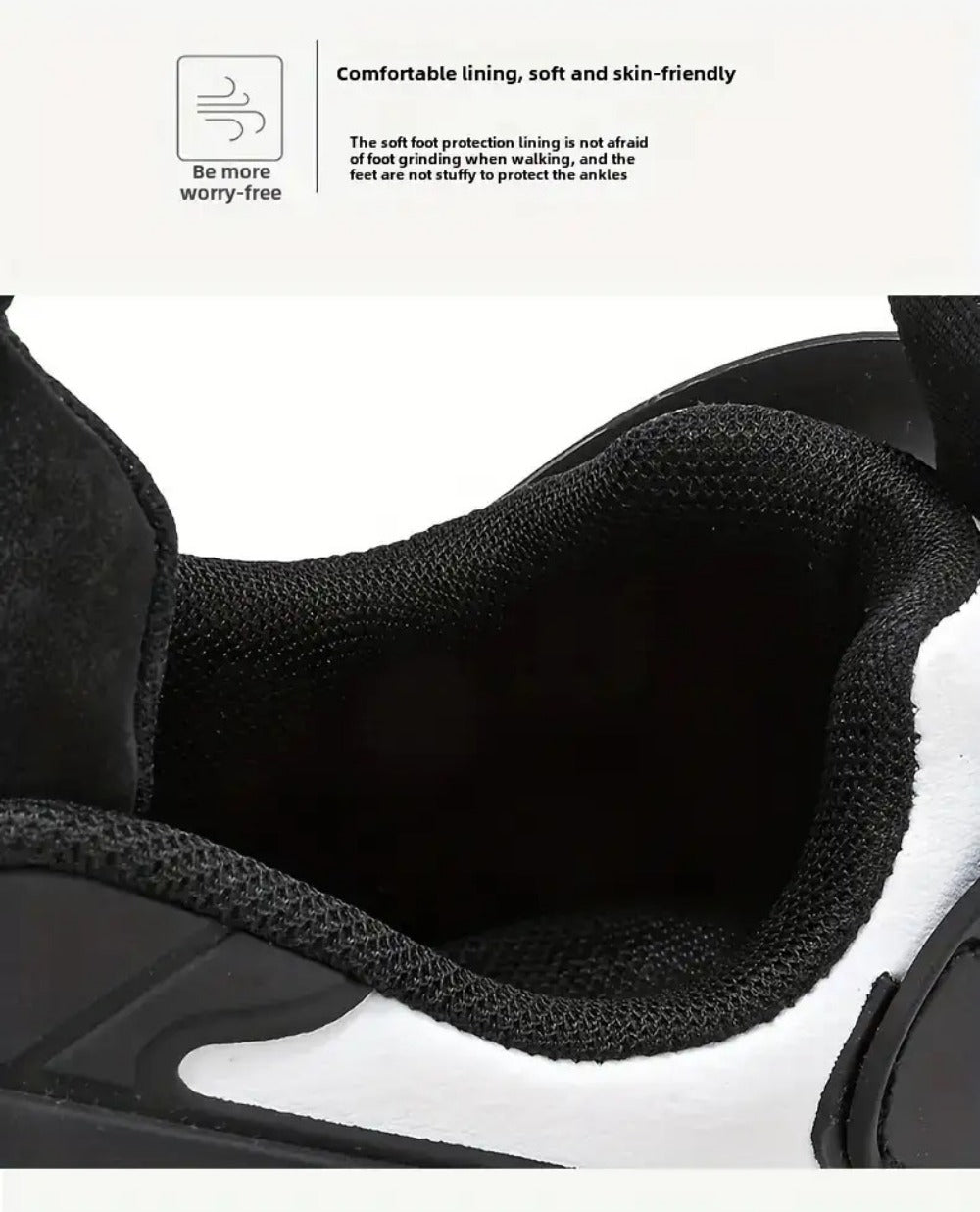 Men's Walking Shoes - Lightweight Design & Cushioned Support