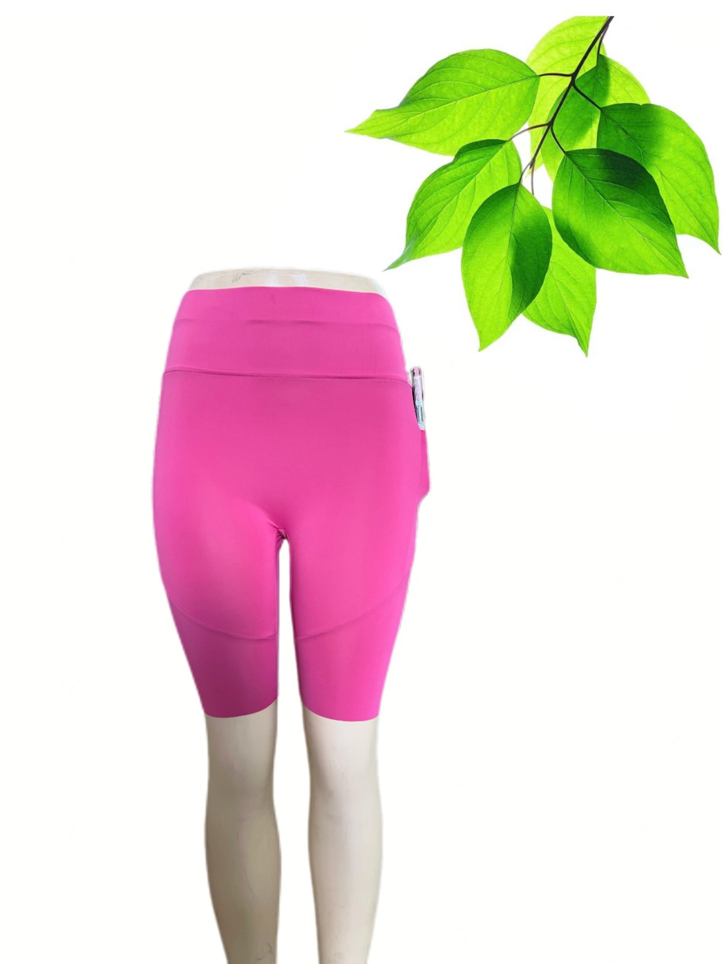 P23028 (1 Piece) Women's High-Waist Pocket Yoga Pants - Solid Color Stretch Fitness Leggings - Squat-Proof, Breathable Activewear with Secure Pockets for Convenience and Styls