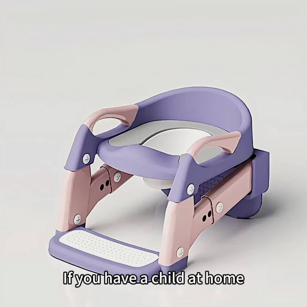 Potty Training Seat - Adjustable Step Stool Ladder