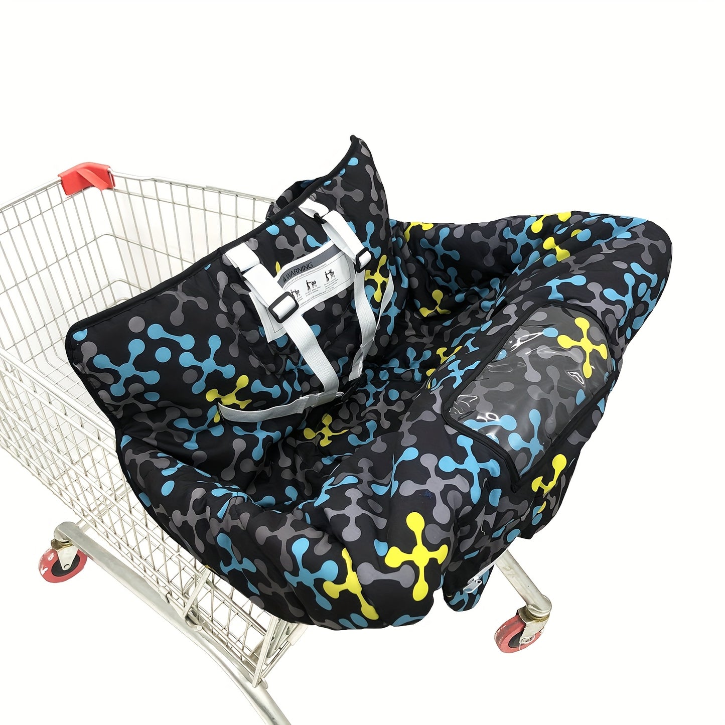 Cushion for Baby Shopping Carts And High Chairs, Thick Cartoon Protective Pad