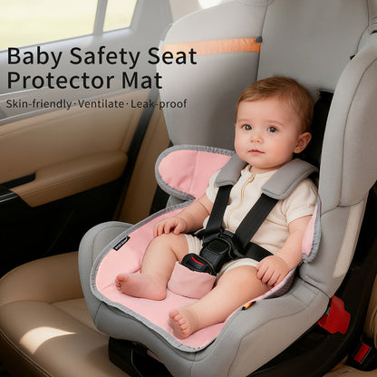 Waterproof Car Seat Potty Training Mat - Quick-Absorbing Machine-Washable Pad