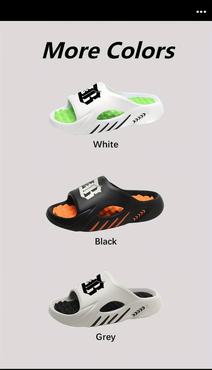 Men's Slippers - Non-Slip Sole
